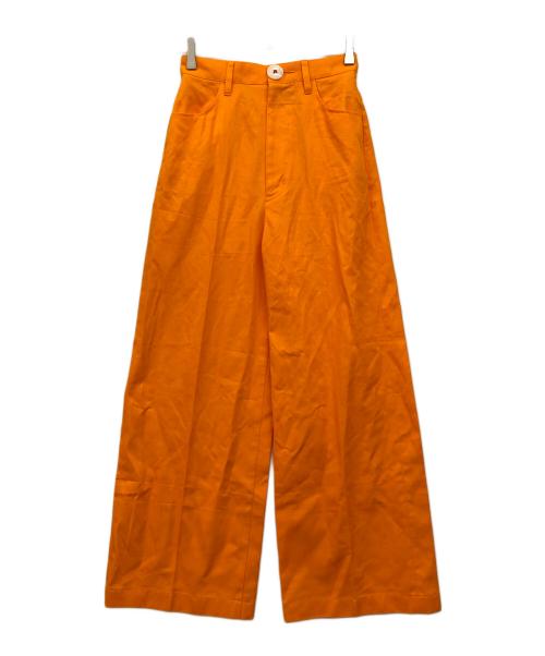 nagonstans（ナゴンスタンス）nagonstans (ナゴンスタンス) ワークパンツ オレンジ サイズ:Ｓの古着・服飾アイテム
