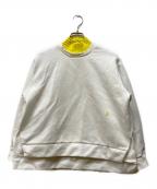 nagonstansナゴンスタンス）の古着「ネックレイヤードスウェット」｜ホワイト