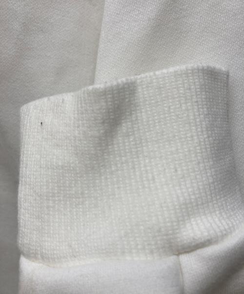 nagonstans（ナゴンスタンス）nagonstans (ナゴンスタンス) ネックレイヤードスウェット ホワイト サイズ:Mの古着・服飾アイテム