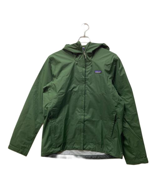 Patagonia（パタゴニア）Patagonia (パタゴニア) Torrentshell 3L Rain Jacket グリーン サイズ:M 未使用品の古着・服飾アイテム