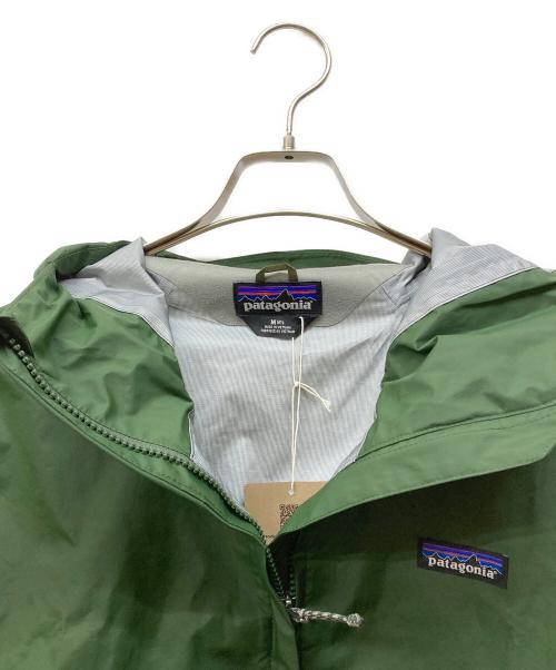 Patagonia（パタゴニア）Patagonia (パタゴニア) Torrentshell 3L Rain Jacket グリーン サイズ:M 未使用品の古着・服飾アイテム