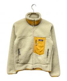 Patagonia（パタゴニア）の古着「Ms Classic Retro-X Jacket」｜ベージュ×イエロー