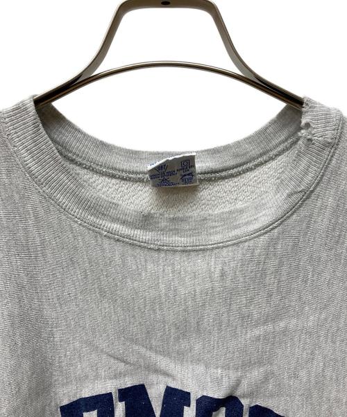 Champion REVERSE WEAVE（チャンピオン リバース ウィーブ）Champion REVERSE WEAVE (チャンピオン リバース ウィーブ) CLEMSONプリントクルーネックスウェット グレー サイズ:XLの古着・服飾アイテム