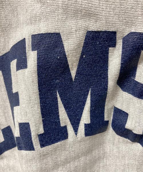 Champion REVERSE WEAVE（チャンピオン リバース ウィーブ）Champion REVERSE WEAVE (チャンピオン リバース ウィーブ) CLEMSONプリントクルーネックスウェット グレー サイズ:XLの古着・服飾アイテム