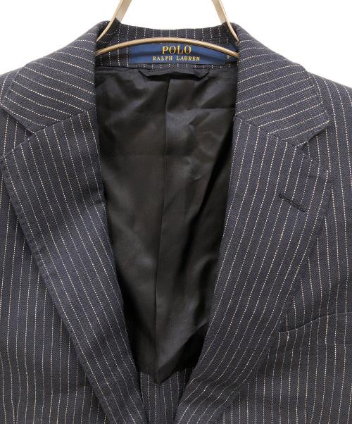 POLO RALPH LAUREN（ポロ・ラルフローレン）POLO RALPH LAUREN (ポロ・ラルフローレン) BRADFORD SPORTCOAT リネン混ジャケット ネイビー サイズ:34Sの古着・服飾アイテム