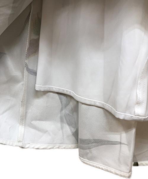Mystrada（マイストラーダ）Mystrada (マイストラーダ) サマーボタニカルスカート ホワイト サイズ:34 未使用品の古着・服飾アイテム