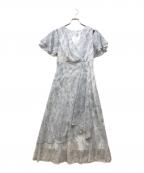 Mystradaマイストラーダ）の古着「ブラウスワンピース」｜ブルー