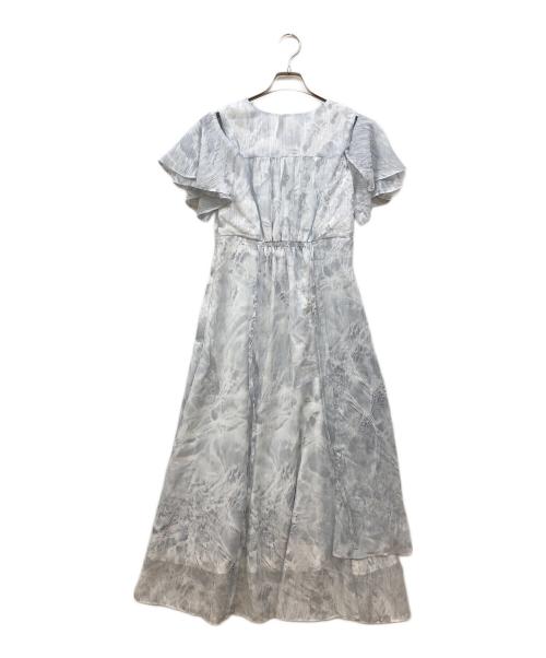 Mystrada（マイストラーダ）Mystrada (マイストラーダ) ブラウスワンピース ブルー サイズ:36の古着・服飾アイテム