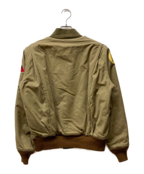 THE REAL McCOY'S（ザ・リアルマッコイズ）THE REAL McCOY'S (ザ・リアルマッコイズ) デビルタンカースミリタリージャケット カーキ サイズ:Sの古着・服飾アイテム