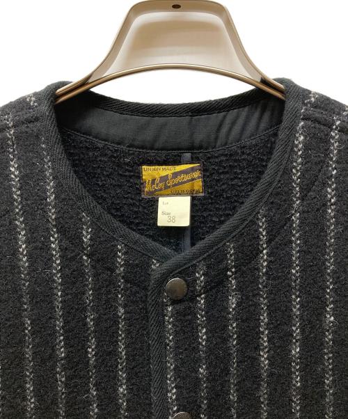 THE REAL McCOY'S（ザ・リアルマッコイズ）THE REAL McCOY'S (ザ・リアルマッコイズ) ビーチクロスベスト ネイビー サイズ:38の古着・服飾アイテム