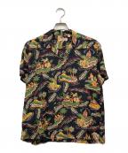 Sun Surfサンサーフ）の古着「PAPADISE OF THE PACIFIC アロハシャツ」｜ネイビー