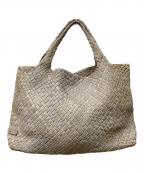 FALORNIファロルニ）の古着「インテレチャートメッシュレザーバッグ」｜グレー