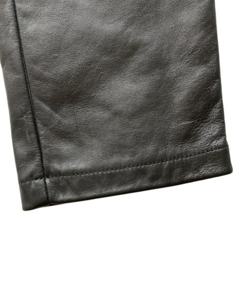 Schott（ショット）Schott (ショット) レザーパンツ ブラック サイズ:32の古着・服飾アイテム