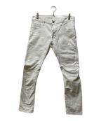 DSQUARED2ディースクエアード）の古着「Tidy Biker Jean」｜ホワイト