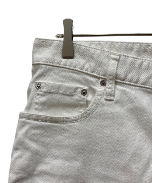 DSQUARED2（ディースクエアード）DSQUARED2 (ディースクエアード) Tidy Biker Jean ホワイト サイズ:SIZE 48の古着・服飾アイテム