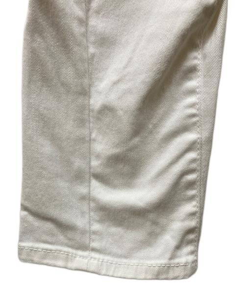 DSQUARED2（ディースクエアード）DSQUARED2 (ディースクエアード) Tidy Biker Jean ホワイト サイズ:SIZE 48の古着・服飾アイテム