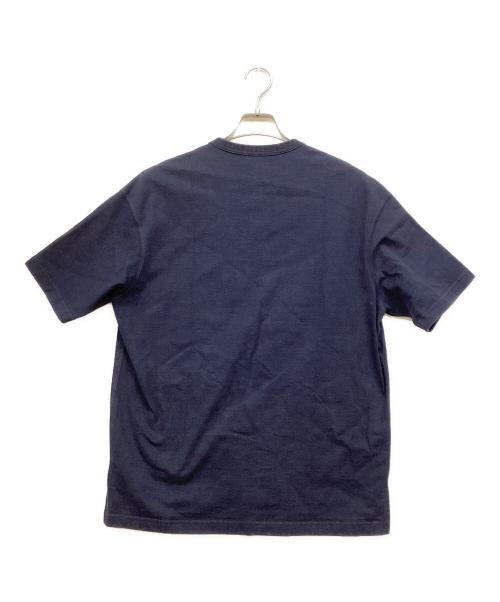 COMME des GARCONS HOMME（コムデギャルソン オム）COMME des GARCONS HOMME (コムデギャルソン オム) 綿度詰天竺ポケットTシャツ ネイビー サイズ:Ｓの古着・服飾アイテム