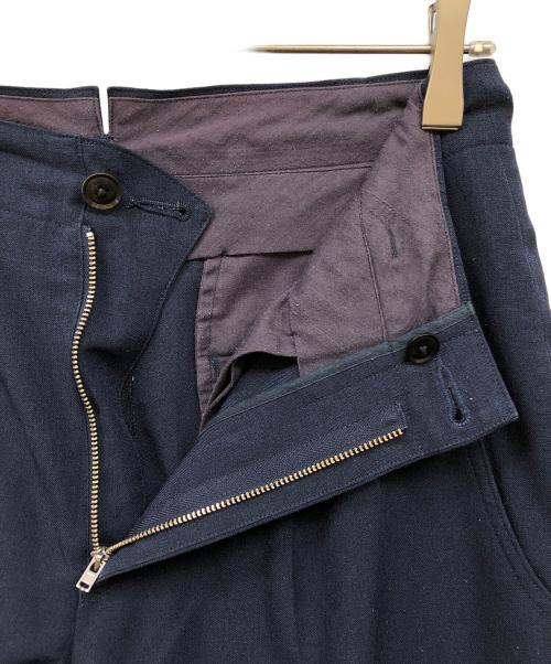 MOJITO（モヒート）MOJITO (モヒート) 2タックパンツ ネイビー サイズ:Ｓの古着・服飾アイテム