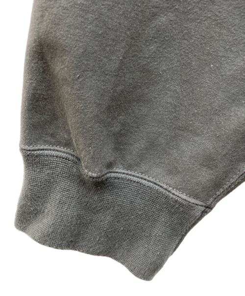 KAPTAIN SUNSHINE（キャプテンサンシャイン）KAPTAIN SUNSHINE (キャプテンサンシャイン) ハーフジップスウェットフーディ グレー サイズ:SIZE 36の古着・服飾アイテム