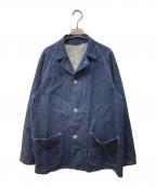 COMOLIコモリ）の古着「デニム ワークジャケット」｜インディゴ