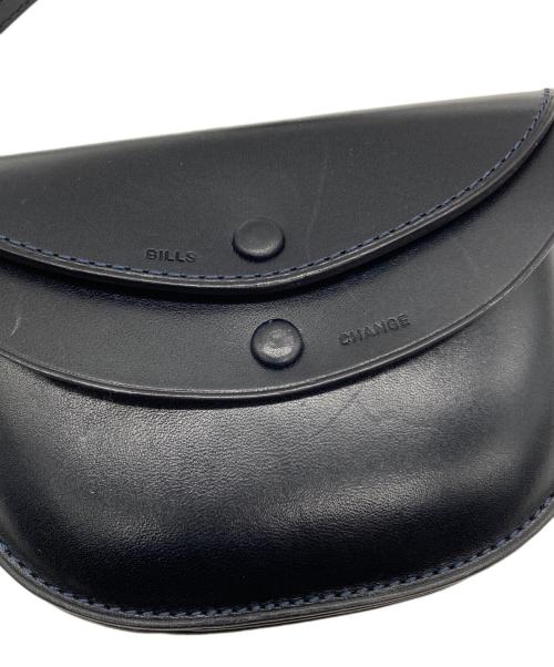 KAPTAIN SUNSHINE（キャプテンサンシャイン）KAPTAIN SUNSHINE (キャプテンサンシャイン) ROUND WALLET MID PORCH ブラックの古着・服飾アイテム