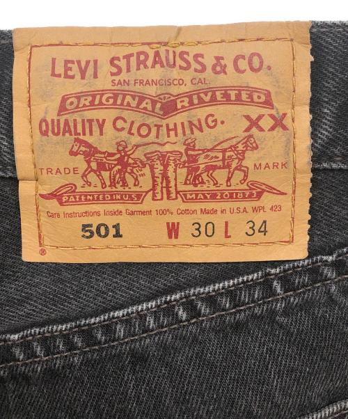 LEVI'S（リーバイス）LEVI'S (リーバイス) 501デニムパンツ ブラック サイズ:30の古着・服飾アイテム