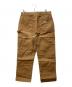 CarHartt (カーハート) ダブルニーペインターパンツ ブラウン サイズ:34：14000円