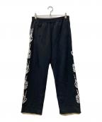 ensou.エンソウ）の古着「Peace sweatpants」｜ブラック