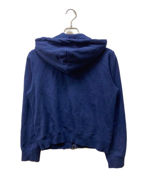 kaiko（カイコー）KAIKO (カイコー) DOUBLE ZIP UP PARKA ネイビー サイズ:1の古着・服飾アイテム