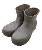 BOTTEGA VENETAボッテガベネタ）の古着「Puddle Ankle Boot」｜グレー