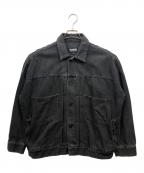 BASISBROEKバージスブルック）の古着「デニムジャケット」｜グレー