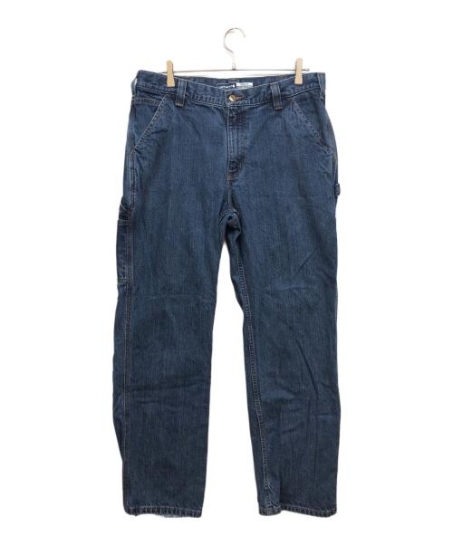 CarHartt（カーハート）CarHartt (カーハート) CANAL LOOSE FIT ユーティリティパンツ インディゴ サイズ:34の古着・服飾アイテム