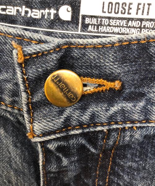 CarHartt（カーハート）CarHartt (カーハート) CANAL LOOSE FIT ユーティリティパンツ インディゴ サイズ:34の古着・服飾アイテム