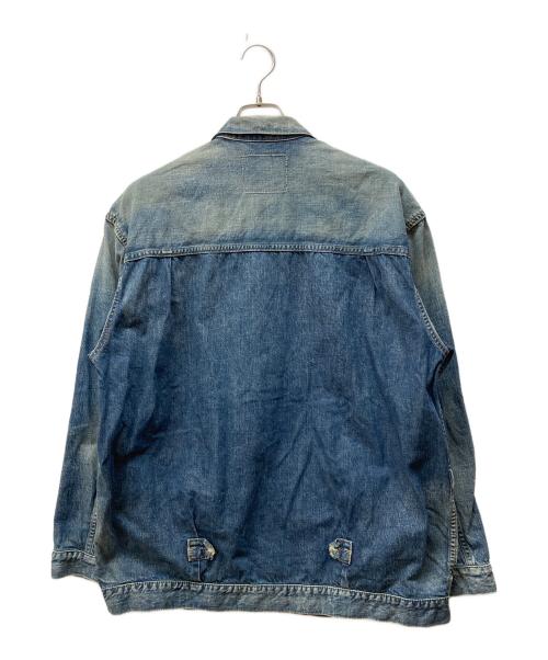 STAMMBAUM（シュタンバウム）STAMMBAUM (シュタンバウム) OVERSIZE DENIM JACKET ブルー サイズ:Mの古着・服飾アイテム
