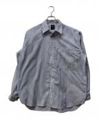 DAIWA PIER39ダイワ ピア39）の古着「ボタンダウンストライプシャツ」｜ブルー