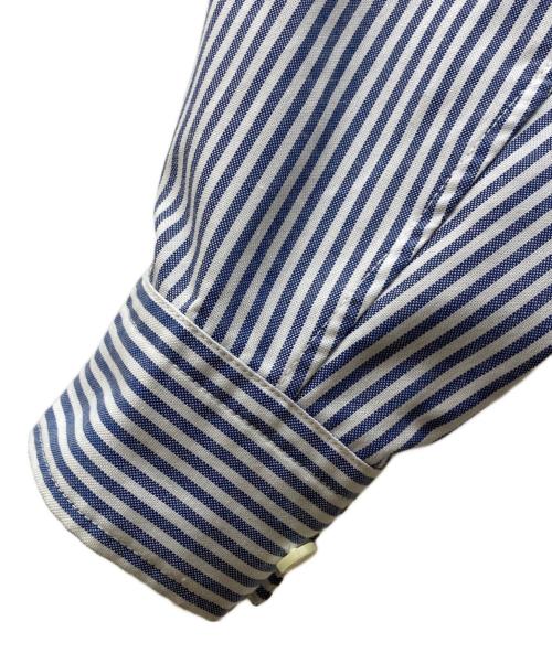 DAIWA PIER39（ダイワ ピア39）DAIWA PIER39 (ダイワ ピア39) ボタンダウンストライプシャツ ブルー サイズ:SIZE Sの古着・服飾アイテム