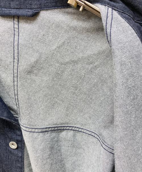 nanamica（ナナミカ）nanamica (ナナミカ) Denim Jacket インディゴ サイズ:Ｍの古着・服飾アイテム