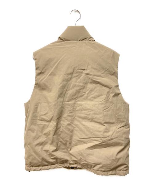 NANGA（ナンガ）NANGA (ナンガ) JEANS FACTORY別注 難燃素材ダウンベスト ブラウン サイズ:Ｌの古着・服飾アイテム