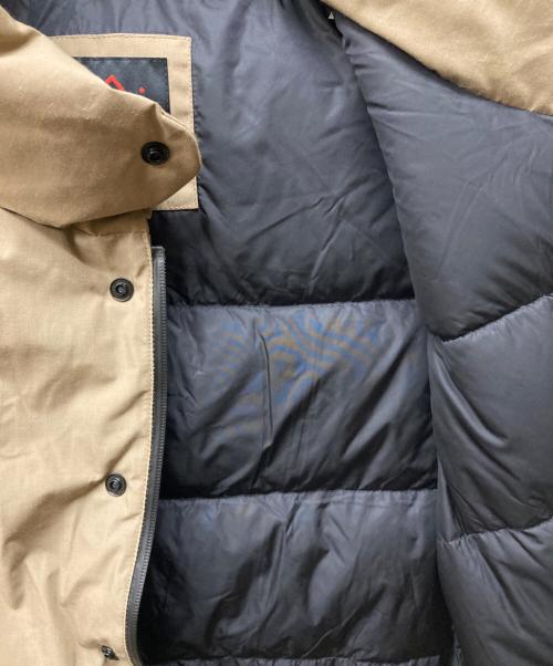 NANGA（ナンガ）NANGA (ナンガ) JEANS FACTORY別注 難燃素材ダウンベスト ブラウン サイズ:Ｌの古着・服飾アイテム