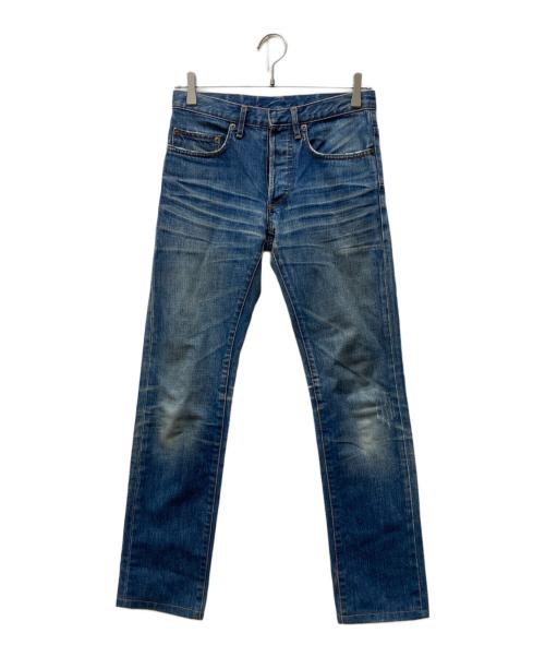 DIOR HOMME（ディオール オム）Dior Homme (ディオール オム) 爪痕加工デニムデニムパンツ ブルー サイズ:SIZE 66cm (W26)の古着・服飾アイテム