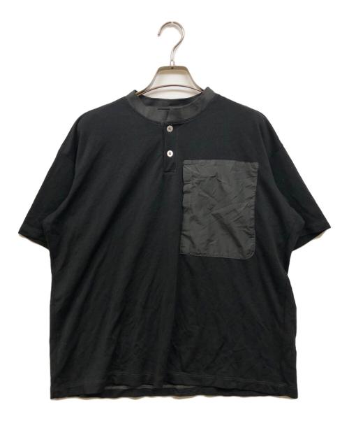 ISSEY MIYAKE MEN（イッセイミヤケメン）ISSEY MIYAKE MEN (イッセイミヤケメン) オールドナイロンコンビニットポロ グレー サイズ:1の古着・服飾アイテム