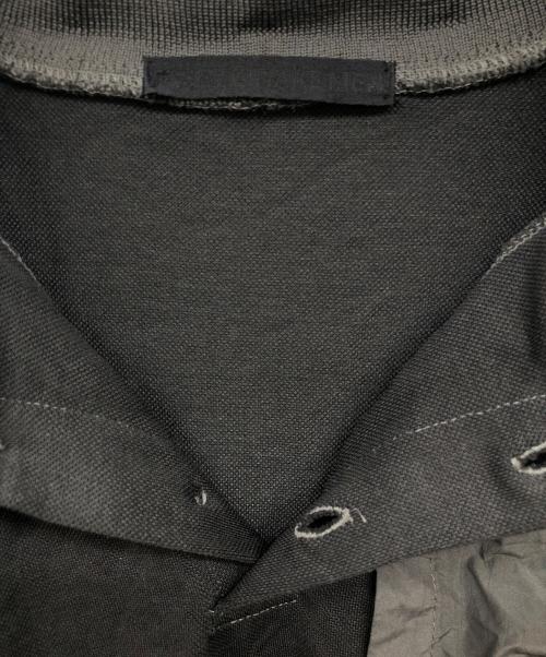 ISSEY MIYAKE MEN（イッセイミヤケメン）ISSEY MIYAKE MEN (イッセイミヤケメン) オールドナイロンコンビニットポロ グレー サイズ:1の古着・服飾アイテム