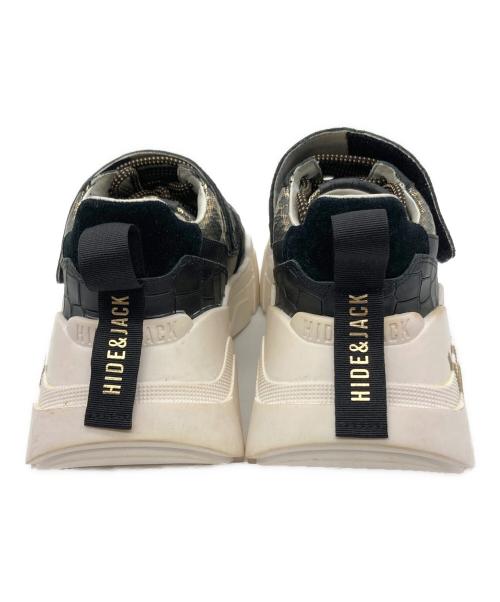HIDE&JACK（ハイドアンドジャック）hide&jack (ハイドアンドジャック) Low Top Sneaker SPEEDBUMP ブラック サイズ:SIZE 37の古着・服飾アイテム