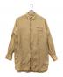 INDIVIDUALIZED SHIRTS（インディビジュアライズドシャツ）の古着「USA製 PURE LINEN レギュラーカラーシャツ」｜ベージュ