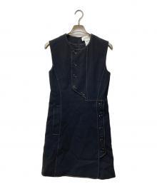 SPORT MAX（スポーツマックス）の古着「ノースリーブワンピース」｜ブラック