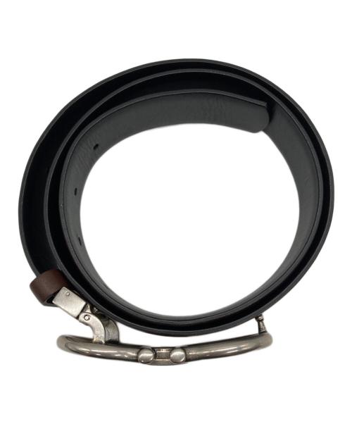 Salvatore Ferragamo（サルヴァトーレ フェラガモ）Salvatore Ferragamo (サルヴァトーレ フェラガモ) ガンチーニバックル レザーベルト ブラウンの古着・服飾アイテム