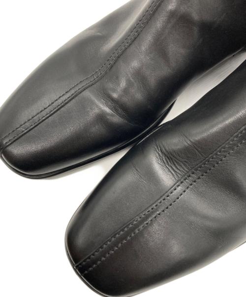 PRADA SPORTS（プラダスポーツ）PRADA SPORTS (プラダスポーツ) スクエアトゥブーツ ブラック サイズ:SIZE 6 1/2の古着・服飾アイテム