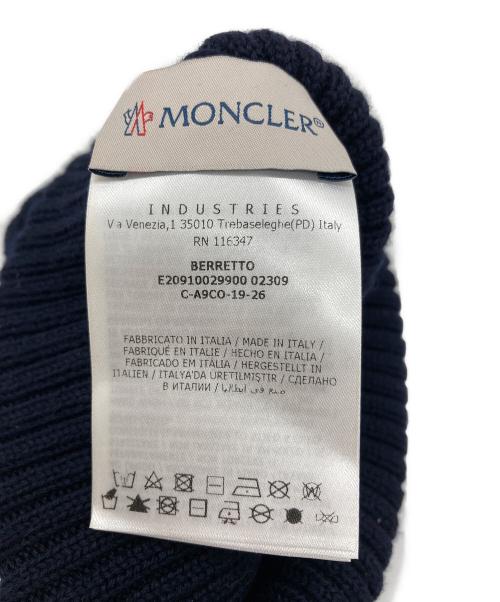 MONCLER（モンクレール）MONCLER (モンクレール) BERRETTO ネイビー サイズ:ＦＲＥＥの古着・服飾アイテム