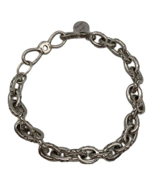 saad（サード）SAAD (サード) Sana アラベスク チェーンブレスレット シルバーの古着・服飾アイテム