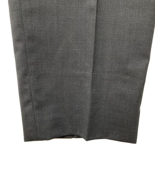 GERMANO（ジェルマーノ）GERMANO (ジェルマーノ) BEAMS F (ビームスエフ) 別注 TRAVEL Stretch wool no pleat slacks グレー サイズ:SIZE 50の古着・服飾アイテム